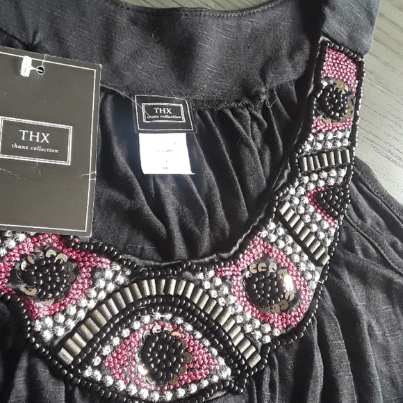 🍁NWT THX thank collection Black Top Style 3034MM - Picture 8 of 8